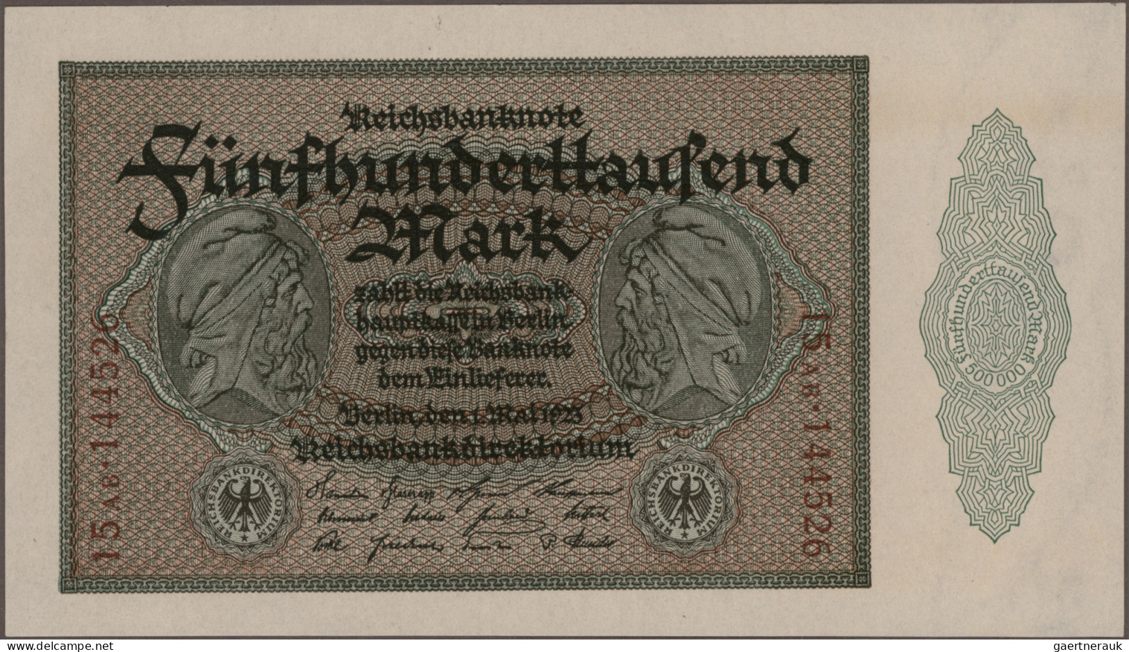 Deutschland - Deutsches Reich Bis 1945: Album Mit 111 Reichsbanknoten Und 68 Län - Other & Unclassified