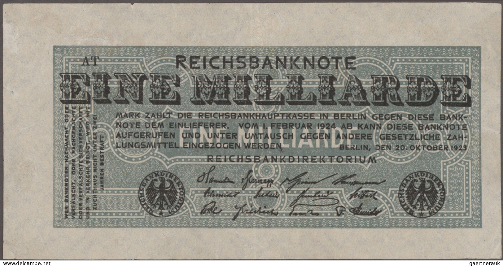 Deutschland - Deutsches Reich bis 1945: Zwei Alben und ein paar lose Banknoten /