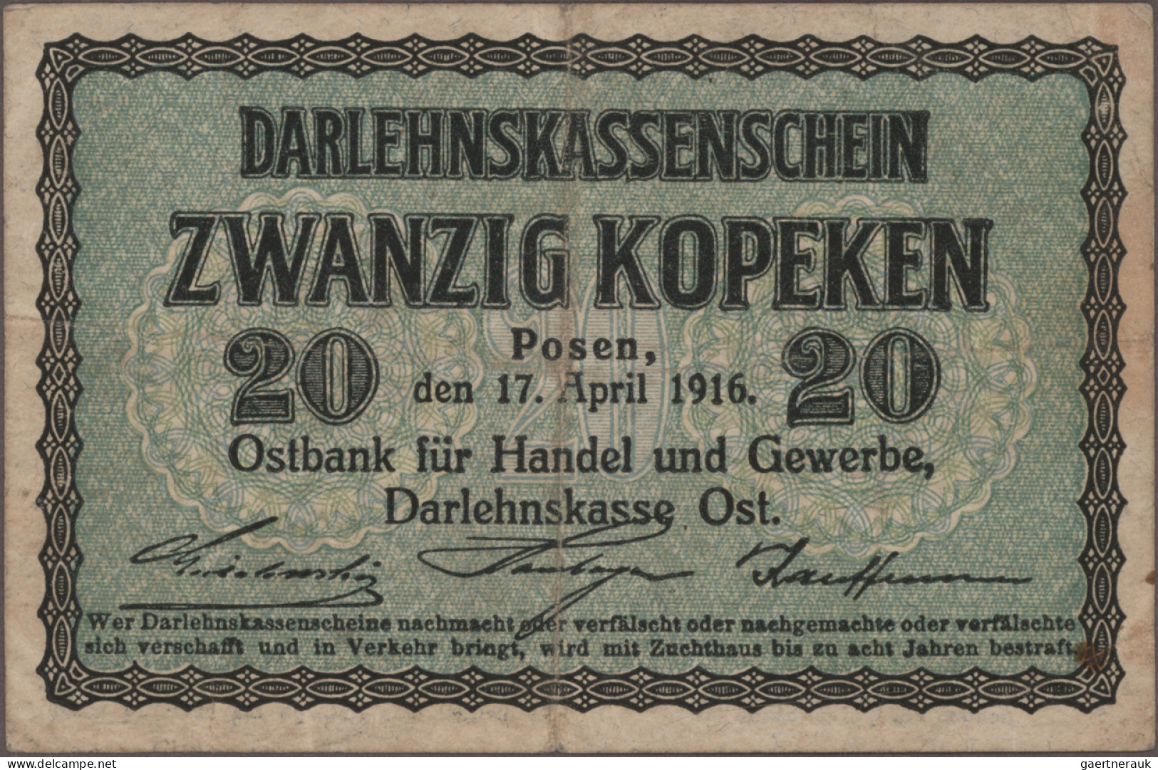 Deutschland - Deutsches Reich Bis 1945: Kleines Konvolut Mit 40 Banknoten Deutsc - Sonstige & Ohne Zuordnung