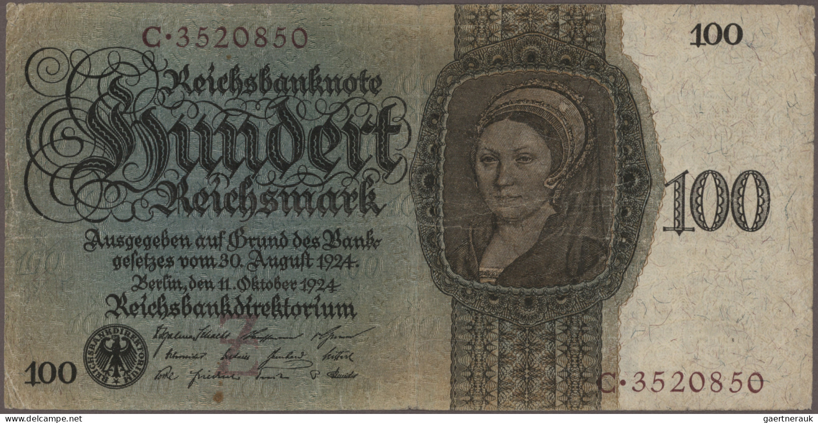 Deutschland - Deutsches Reich Bis 1945: Kleines Konvolut Mit 40 Banknoten Deutsc - Autres & Non Classés