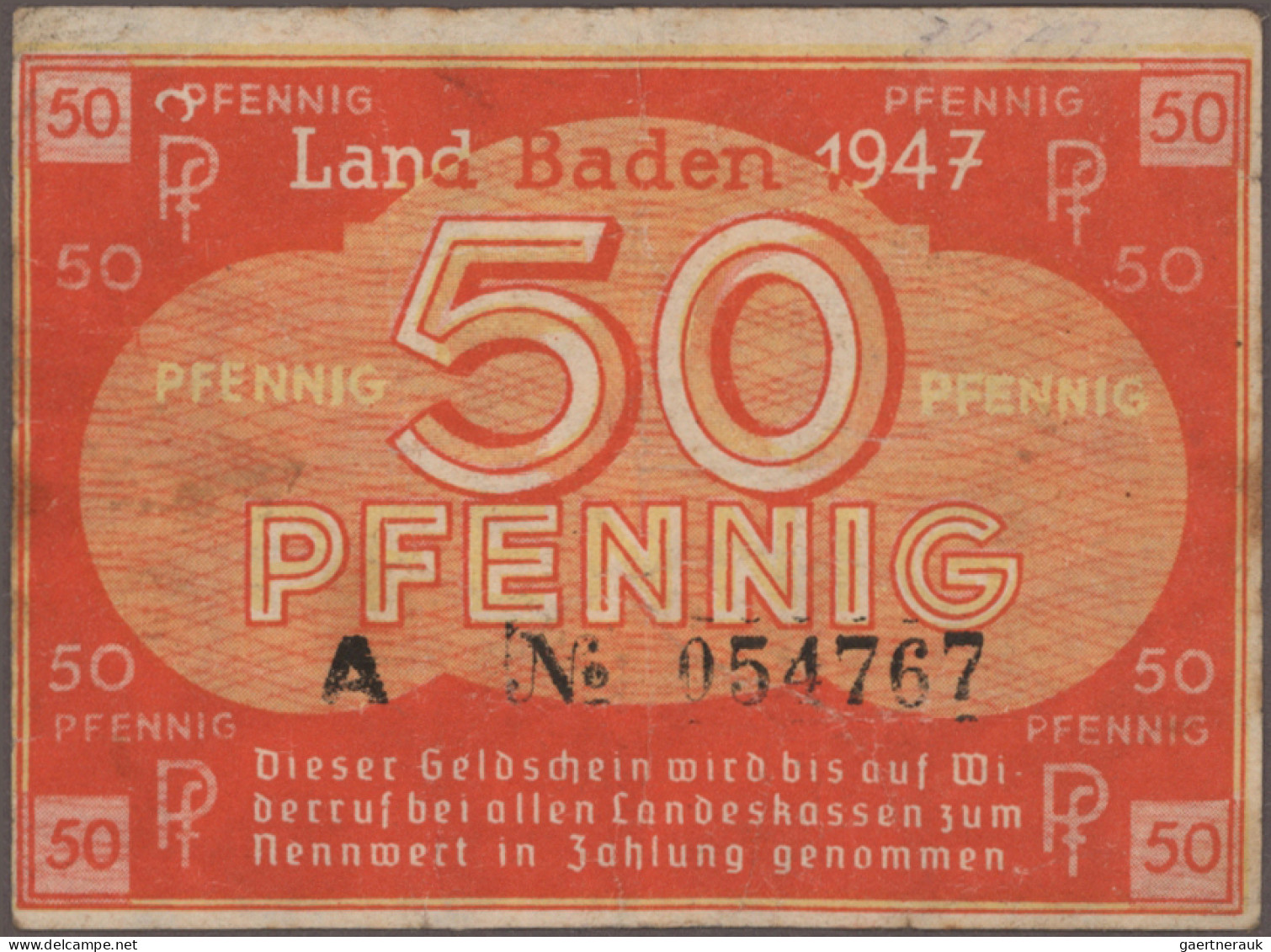 Deutschland - Alliierte Miltärbehörde + Ausgaben 1945-1948: Kleingeldscheine Der - Autres & Non Classés