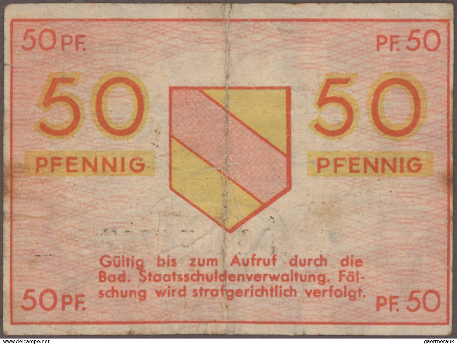 Deutschland - Alliierte Miltärbehörde + Ausgaben 1945-1948: Kleingeldscheine der