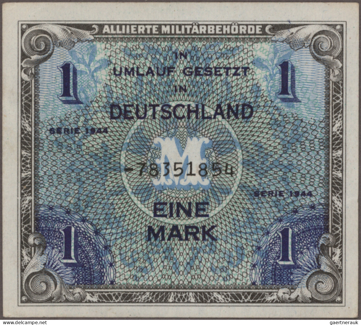 Deutschland - Alliierte Miltärbehörde + Ausgaben 1945-1948: Alliierte Militärbeh