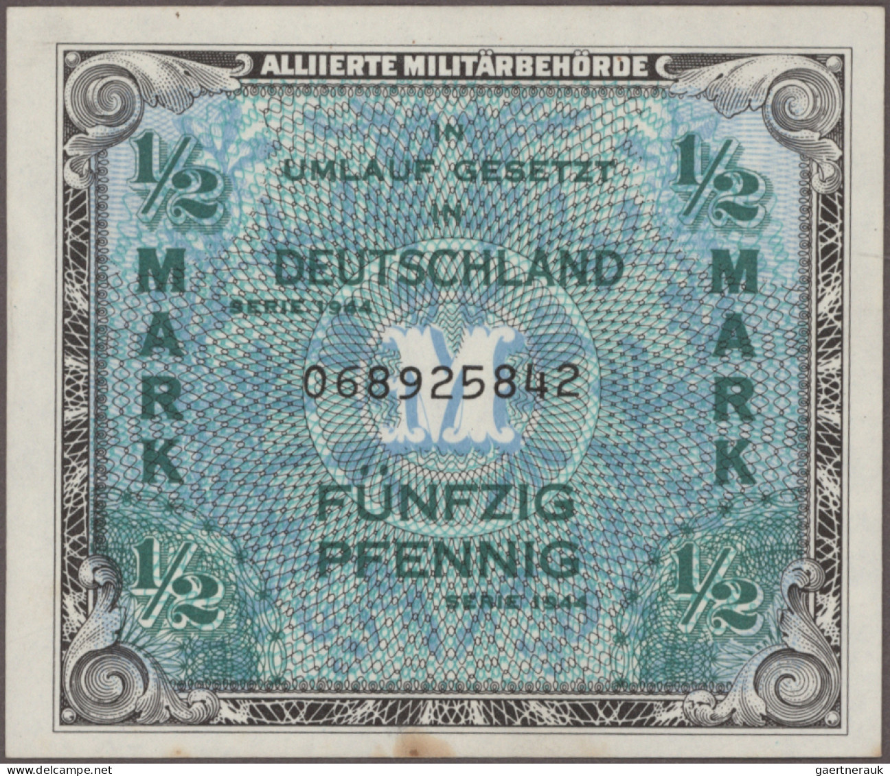 Deutschland - Alliierte Miltärbehörde + Ausgaben 1945-1948: Alliierte Militärbeh