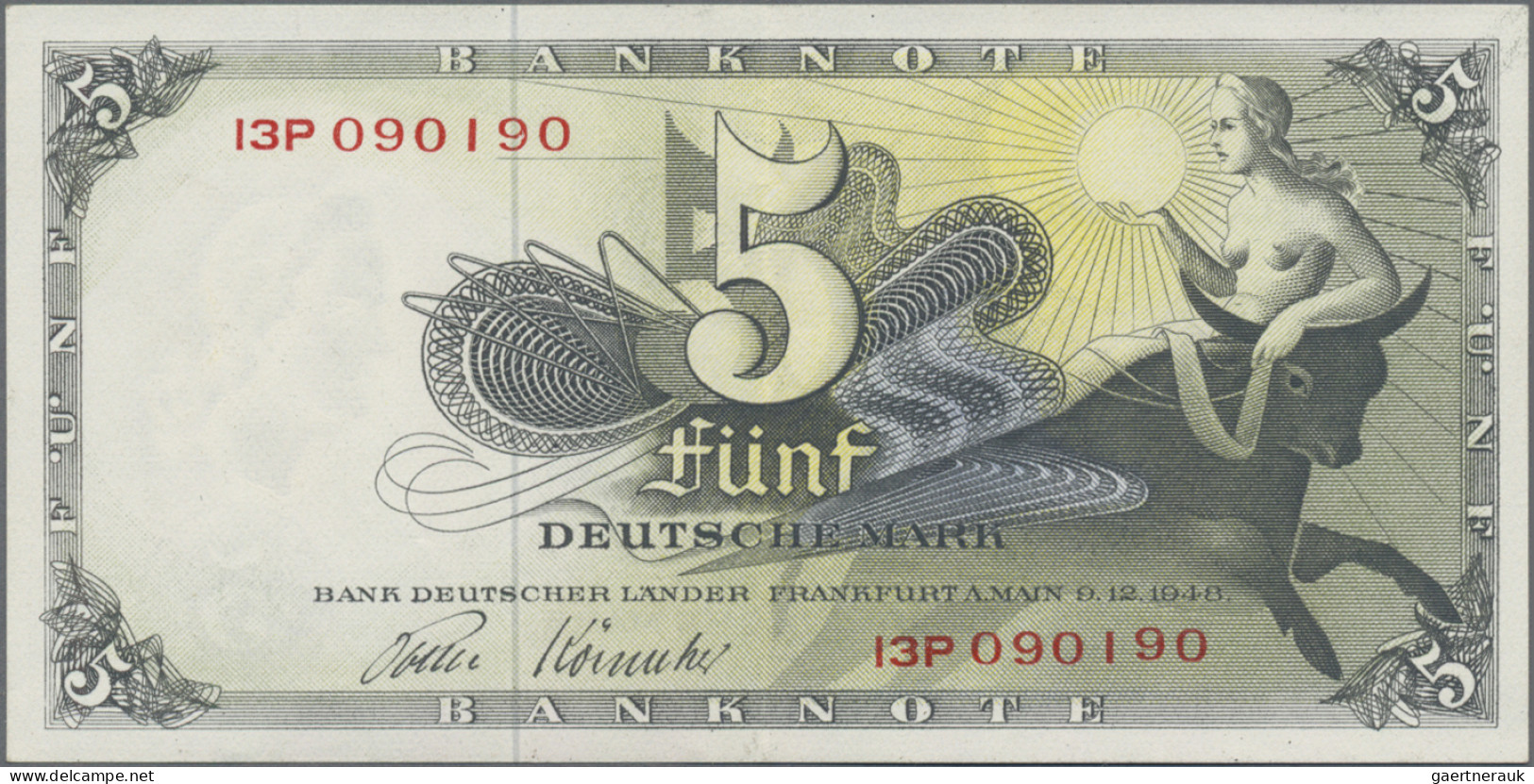 Deutschland - Bank Deutscher Länder + Bundesrepublik Deutschland: Bank Deutscher - Otros & Sin Clasificación