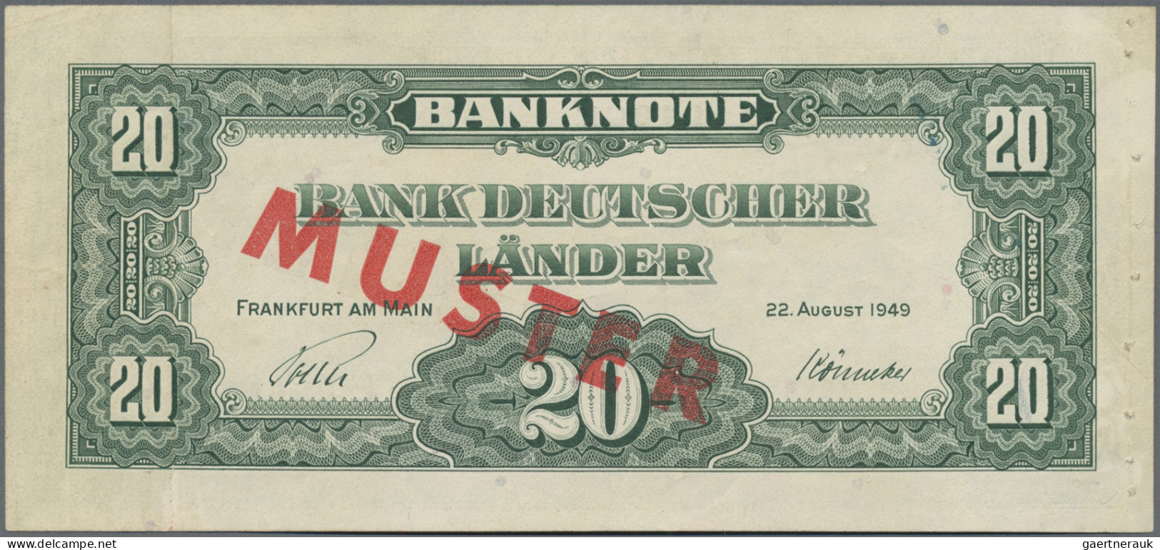 Deutschland - Bank Deutscher Länder + Bundesrepublik Deutschland: Bank Deutscher - Andere & Zonder Classificatie