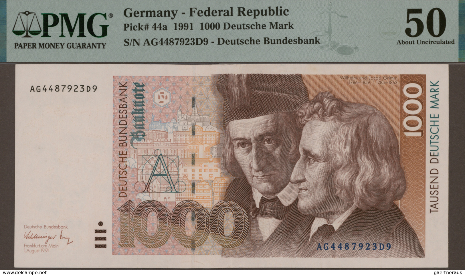 Deutschland - Bank Deutscher Länder + Bundesrepublik Deutschland: BBk III, 1991, - Altri & Non Classificati