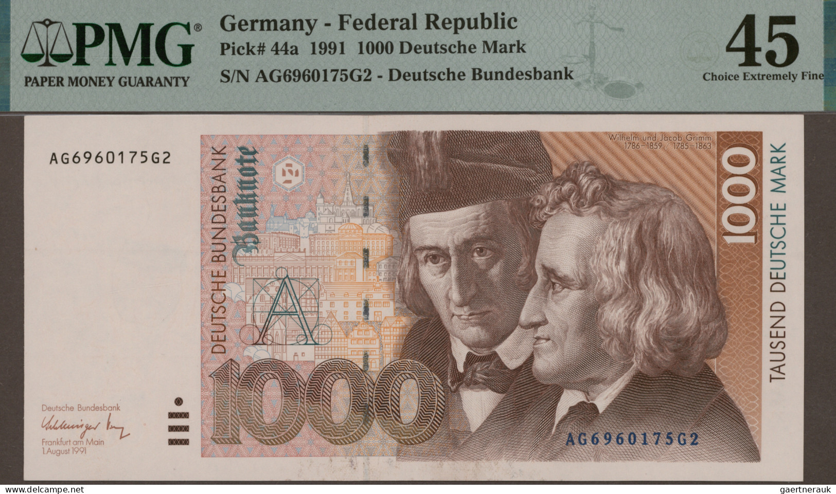 Deutschland - Bank Deutscher Länder + Bundesrepublik Deutschland: BBk III, 1991, - Andere & Zonder Classificatie