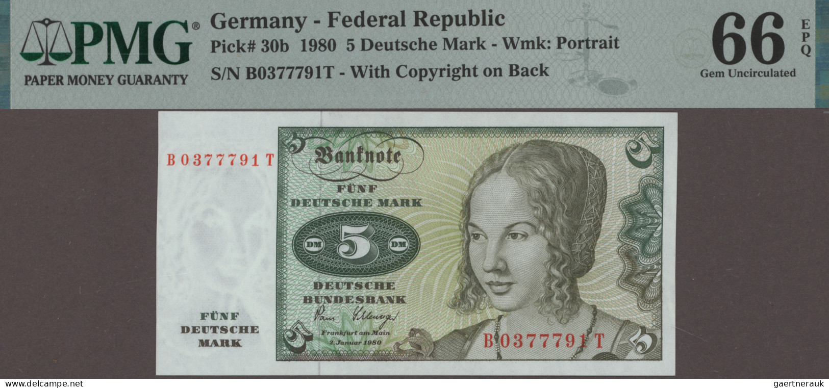 Deutschland - Bank Deutscher Länder + Bundesrepublik Deutschland: BBk III, 1991,