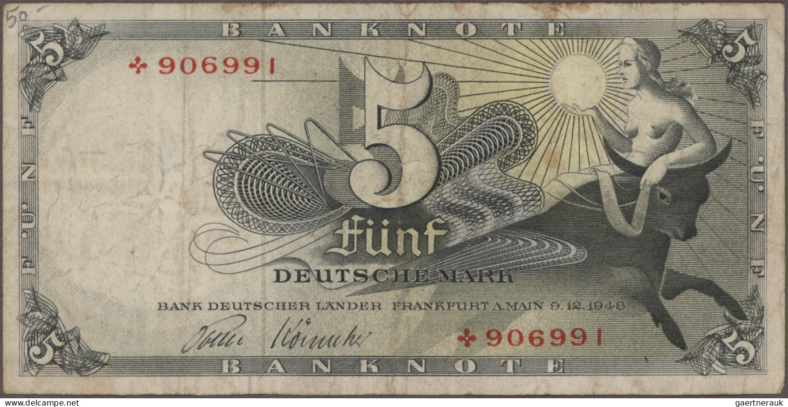 Deutschland - Bank Deutscher Länder + Bundesrepublik Deutschland: Bank deutscher