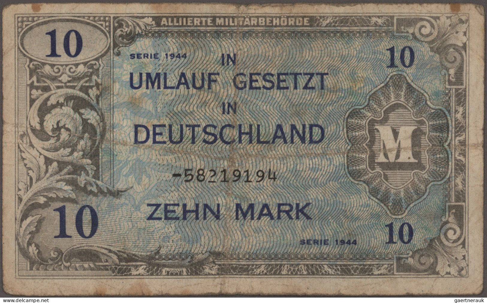 Deutschland - Bank Deutscher Länder + Bundesrepublik Deutschland: Lot Mit 46 Ban - Other & Unclassified