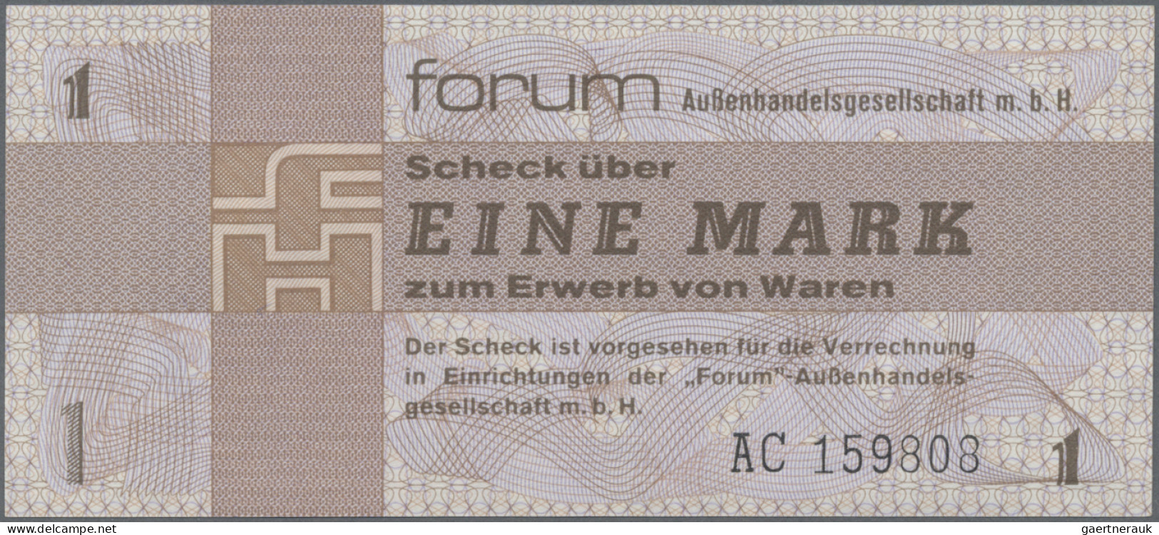Deutschland - DDR: Forum-Außenhandelsgesellschaft M.b.H., Serie 1979, Kompletter - Other & Unclassified