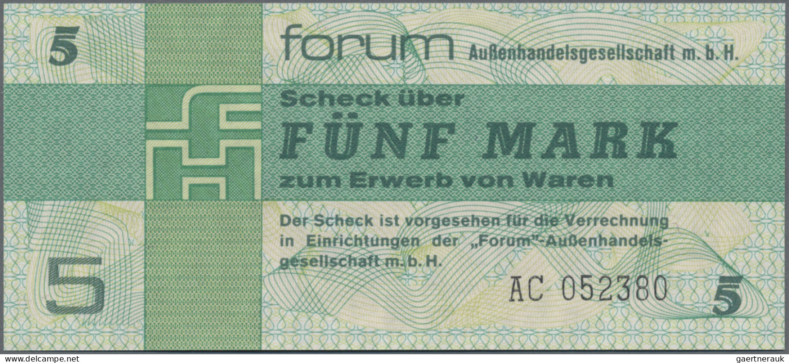 Deutschland - DDR: Forum-Außenhandelsgesellschaft M.b.H., Serie 1979, Kompletter - Other & Unclassified