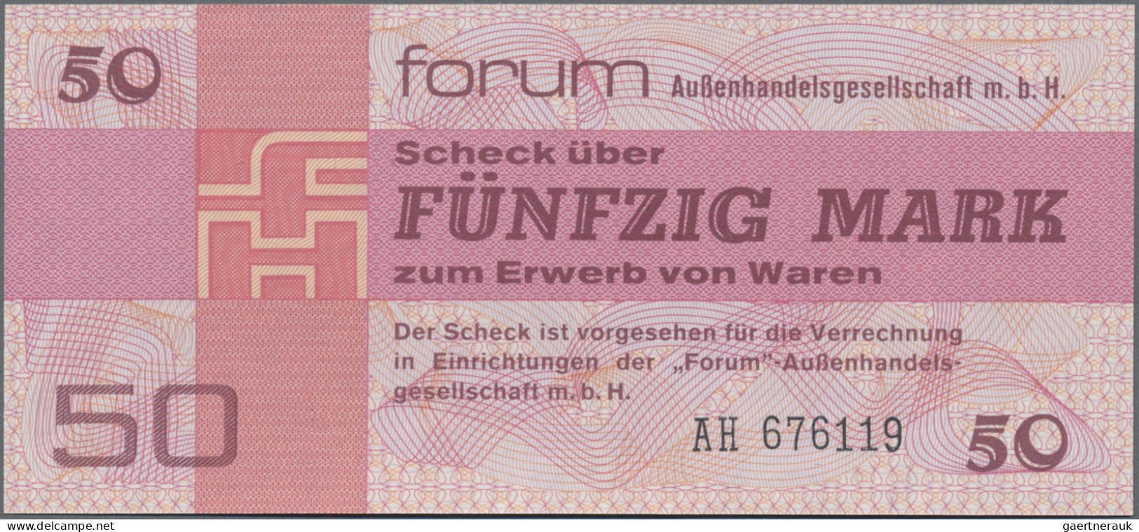 Deutschland - DDR: Forum-Außenhandelsgesellschaft m.b.H., Serie 1979, kompletter