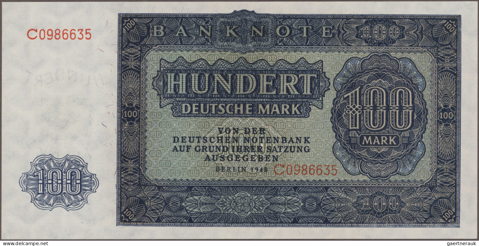 Deutschland - DDR: Deutsche Notenbank und Staatsbank der DDR, Lot mit 51 Banknot