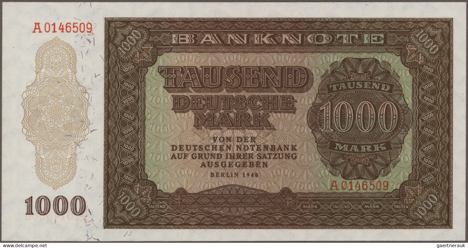 Deutschland - DDR: Deutsche Notenbank und Staatsbank der DDR, Lot mit 51 Banknot