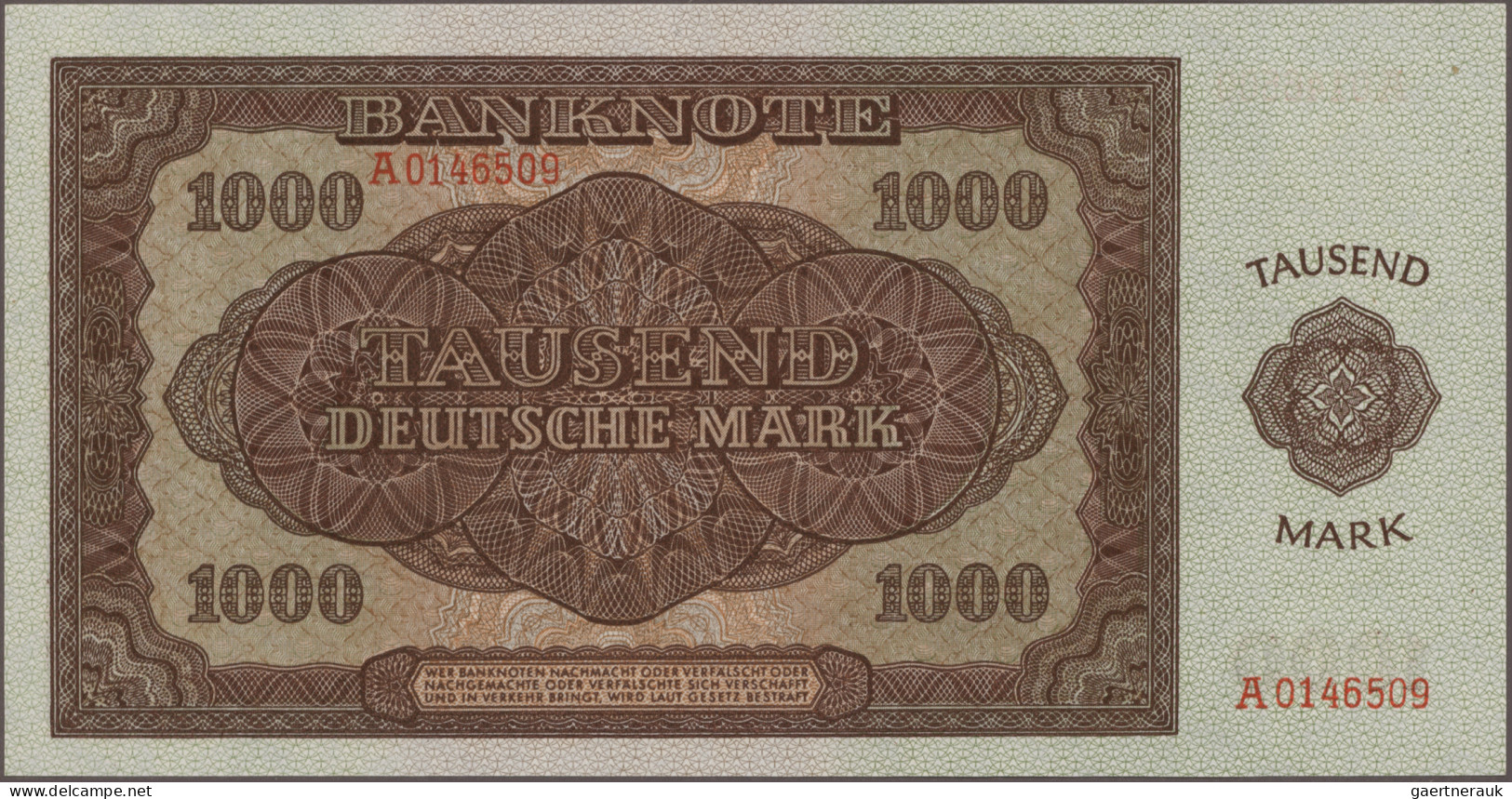 Deutschland - DDR: Deutsche Notenbank und Staatsbank der DDR, Lot mit 51 Banknot