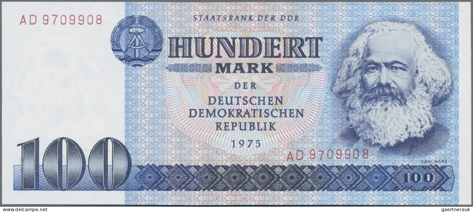 Deutschland - DDR: Deutsche Notenbank Und Staatsbank Der DDR, Lot Mit 11 Banknot - Otros & Sin Clasificación