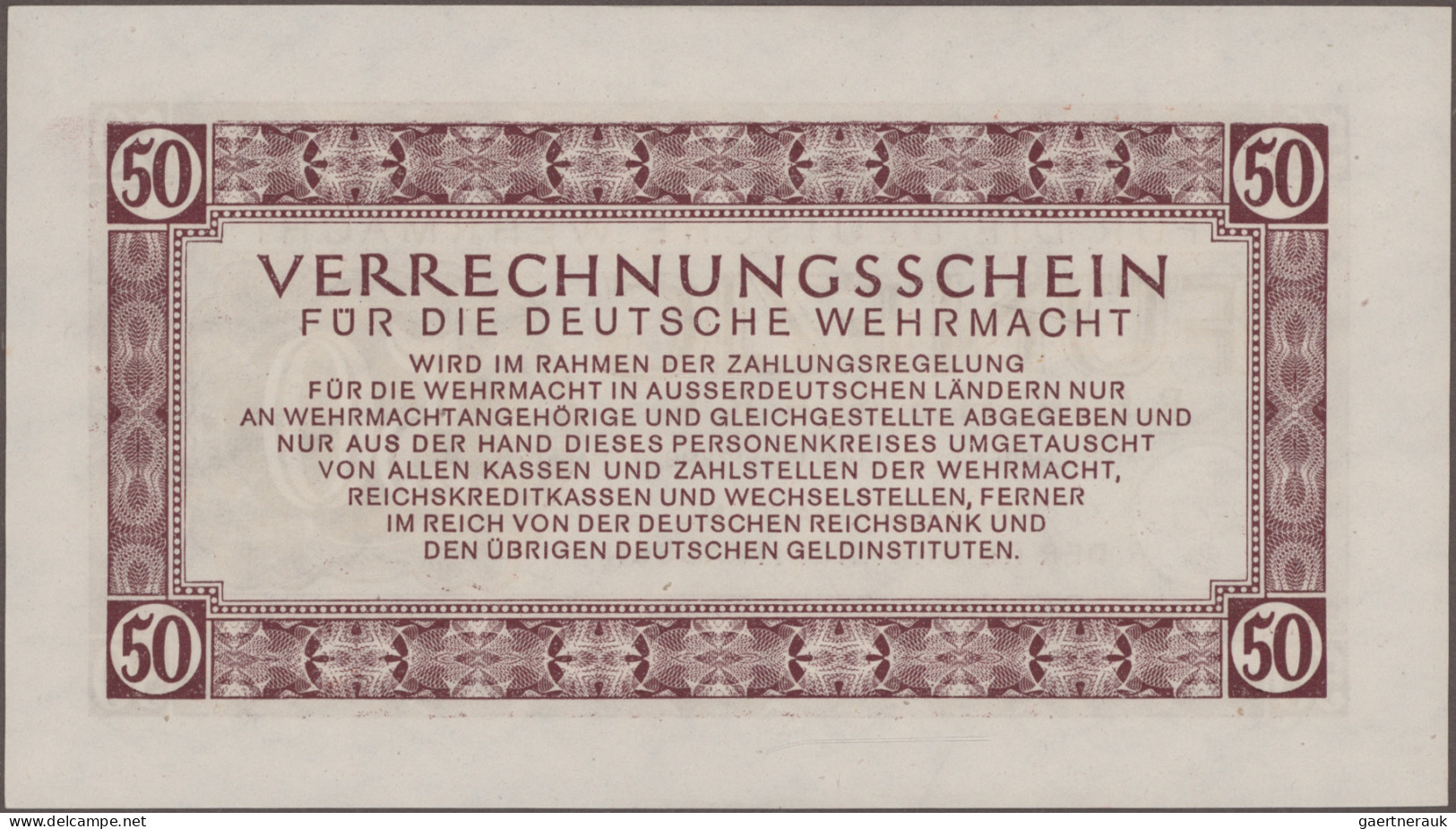Deutschland - Konzentrations- Und Kriegsgefangenenlager: Behelfszahlungsmittel F - Otros & Sin Clasificación