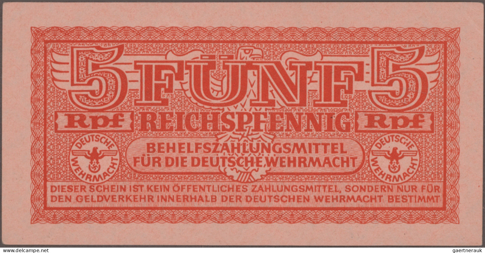 Deutschland - Konzentrations- und Kriegsgefangenenlager: Behelfszahlungsmittel f