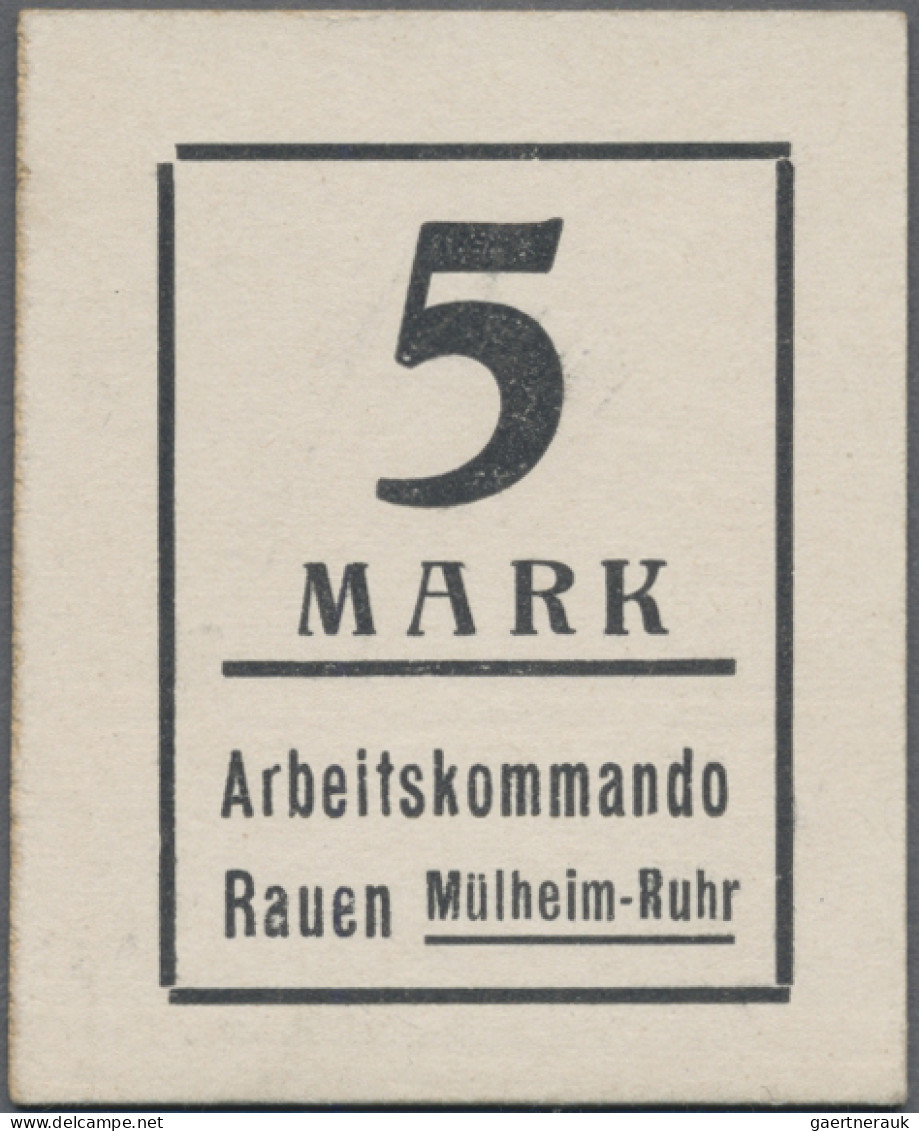 Deutschland - Konzentrations- Und Kriegsgefangenenlager: Rheinland WK I., Lot Vo - Autres & Non Classés