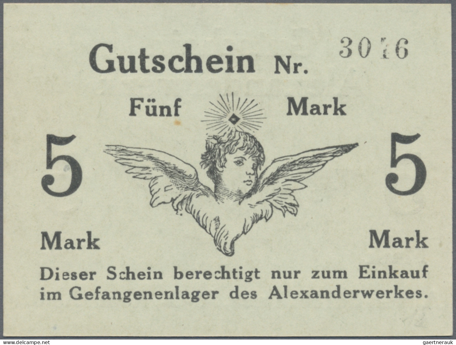 Deutschland - Konzentrations- Und Kriegsgefangenenlager: Rheinland WK I., Lot Vo - Sonstige & Ohne Zuordnung