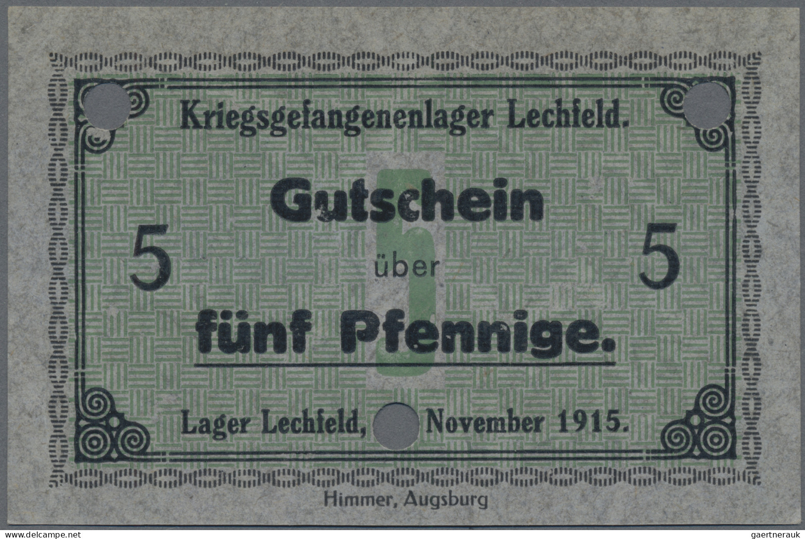 Deutschland - Konzentrations- Und Kriegsgefangenenlager: Lechfeld, Bayern, Krieg - Sonstige & Ohne Zuordnung