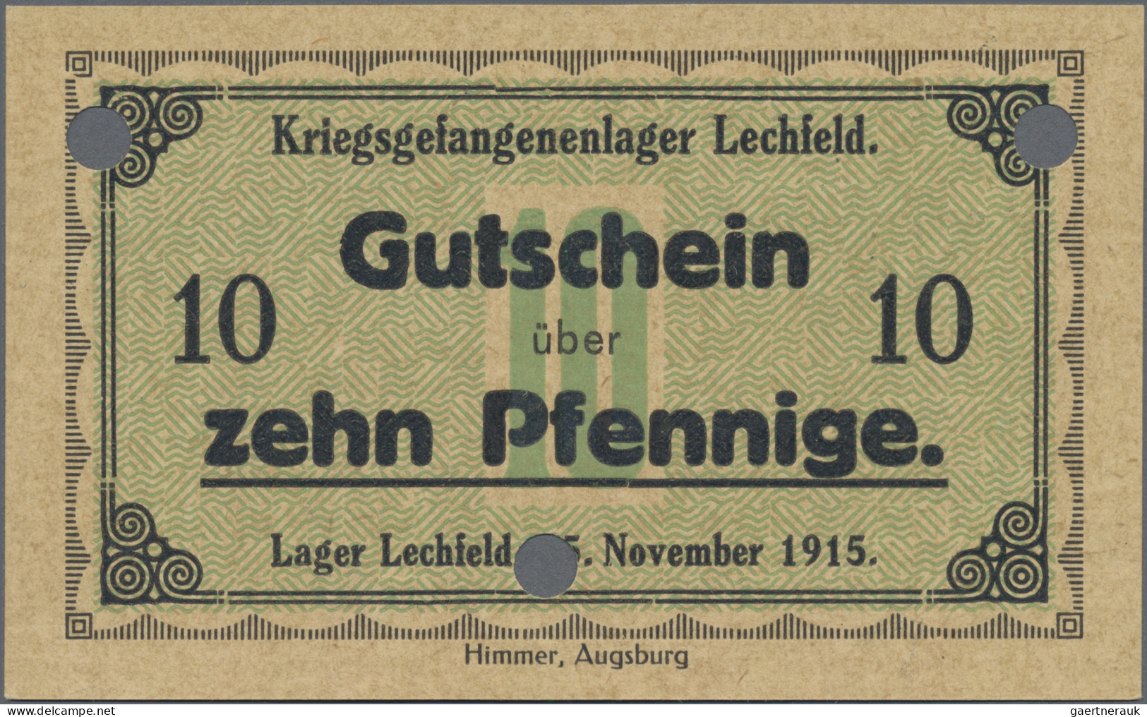 Deutschland - Konzentrations- Und Kriegsgefangenenlager: Lechfeld, Bayern, Krieg - Andere & Zonder Classificatie