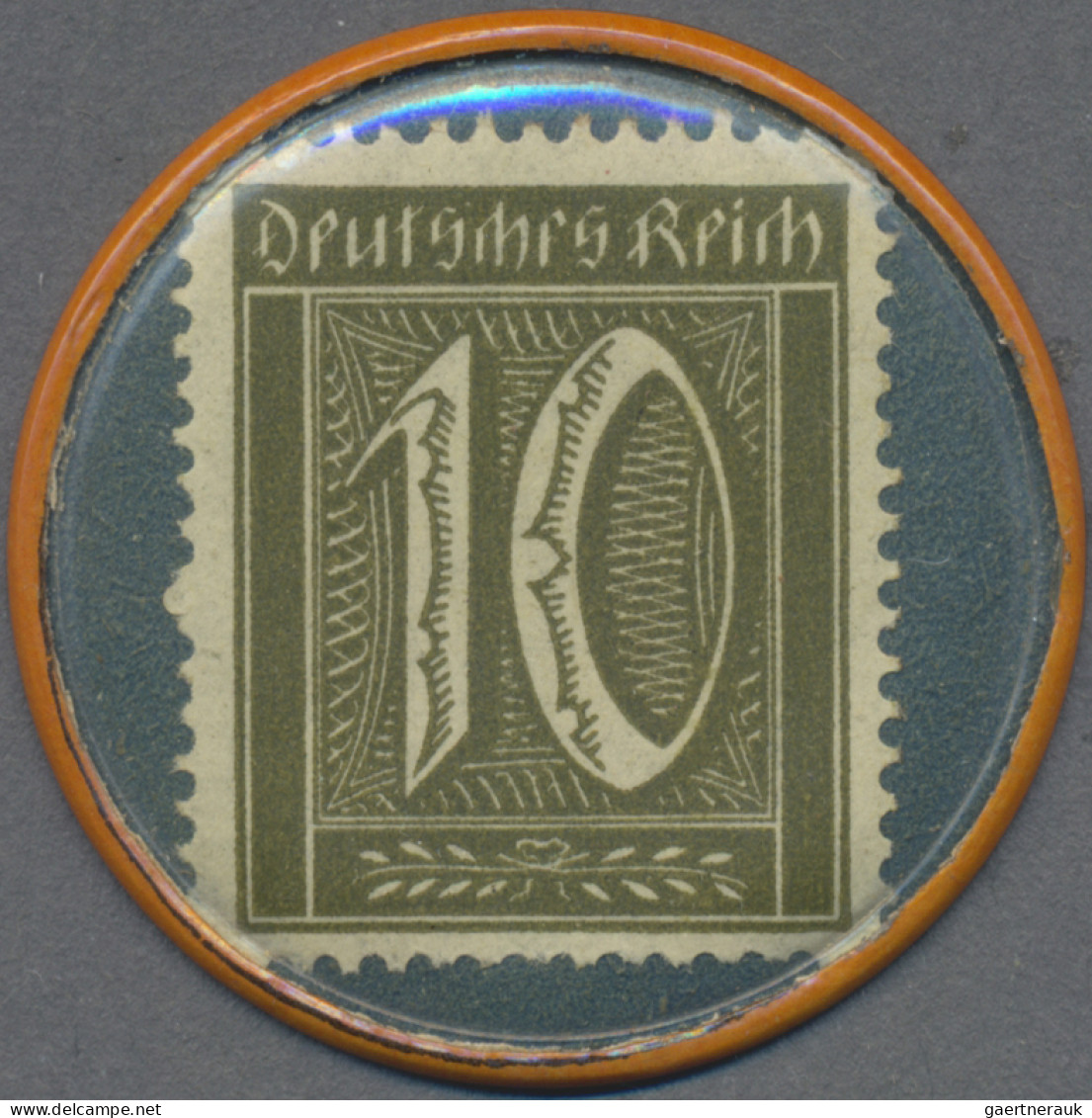 Deutschland - Briefmarkennotgeld: Elberfeld, Rheinland, Eugen Schäffer, 10 Pf. Z - Otros & Sin Clasificación