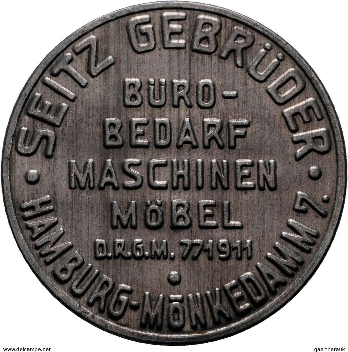 Deutschland - Briefmarkennotgeld: Hamburg, Kräuter-Mayer's, 10 Pf. Germania, MUG - Andere & Zonder Classificatie