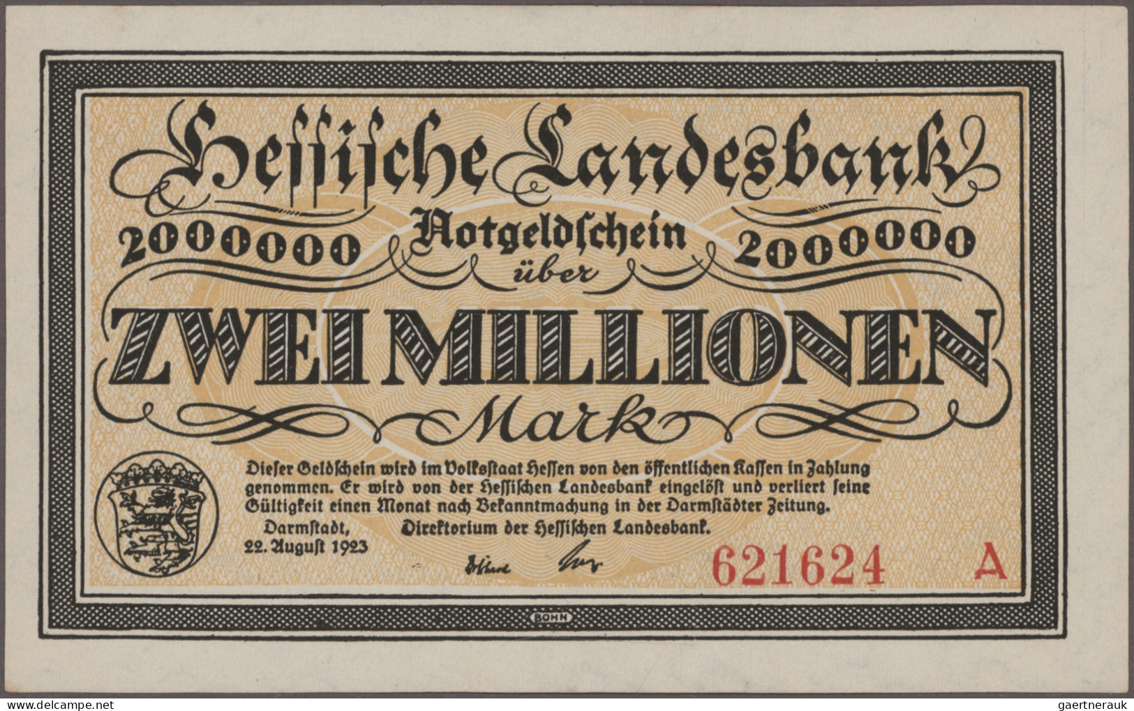 Deutschland - Länderscheine: Großes Konvolut Mit 164 Länderbanknoten, Ausgaben 1 - Other & Unclassified