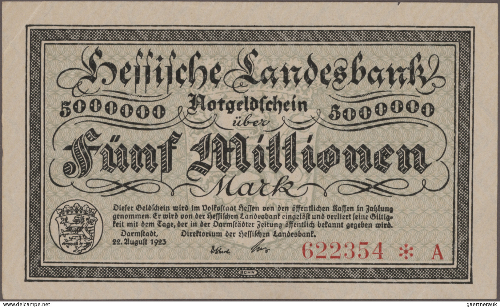 Deutschland - Länderscheine: Großes Konvolut Mit 164 Länderbanknoten, Ausgaben 1 - Altri & Non Classificati