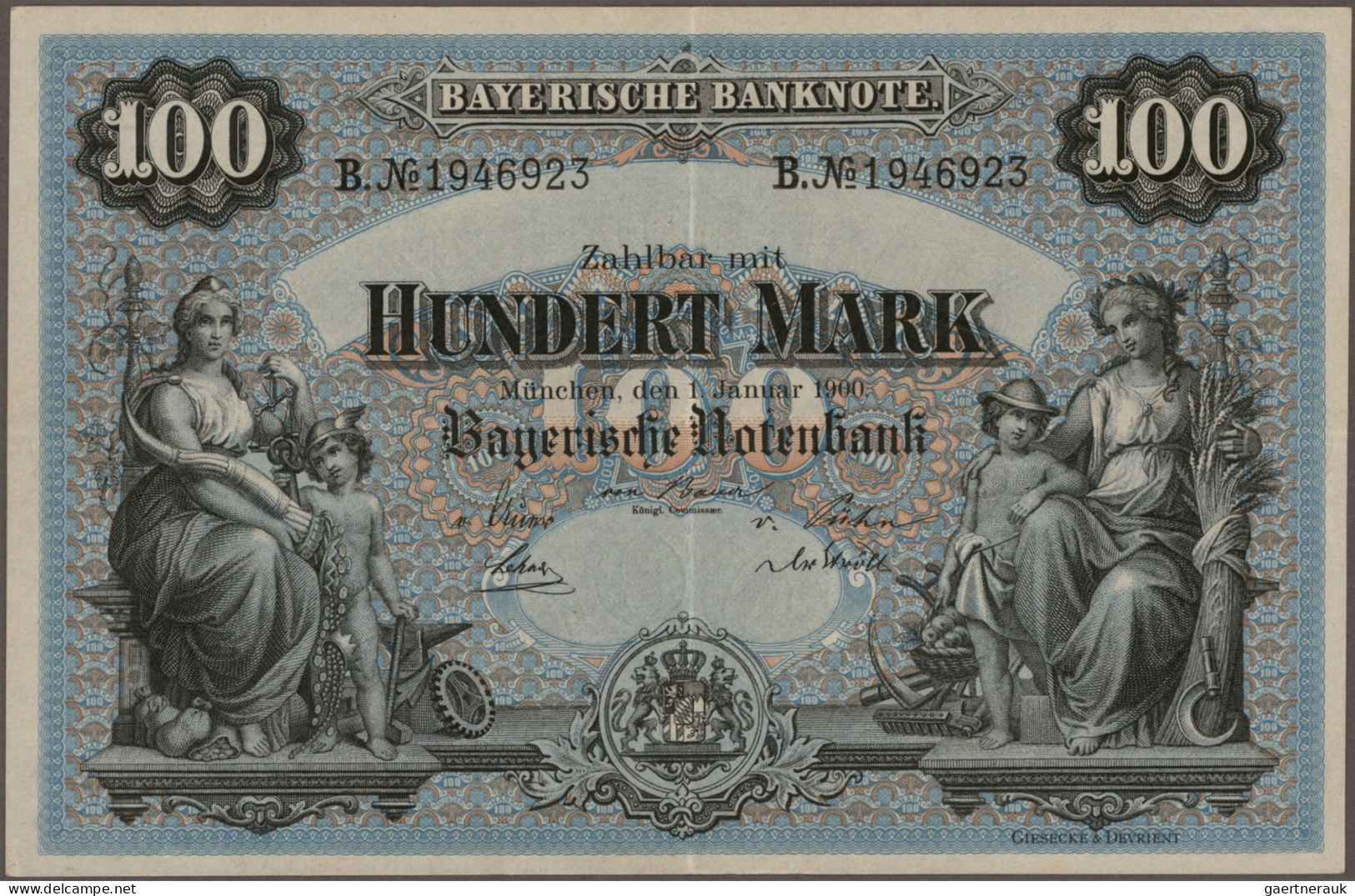 Deutschland - Länderscheine: Deutsche Länderbanken, Lot Mit 165 Banknoten, Dabei - Altri & Non Classificati