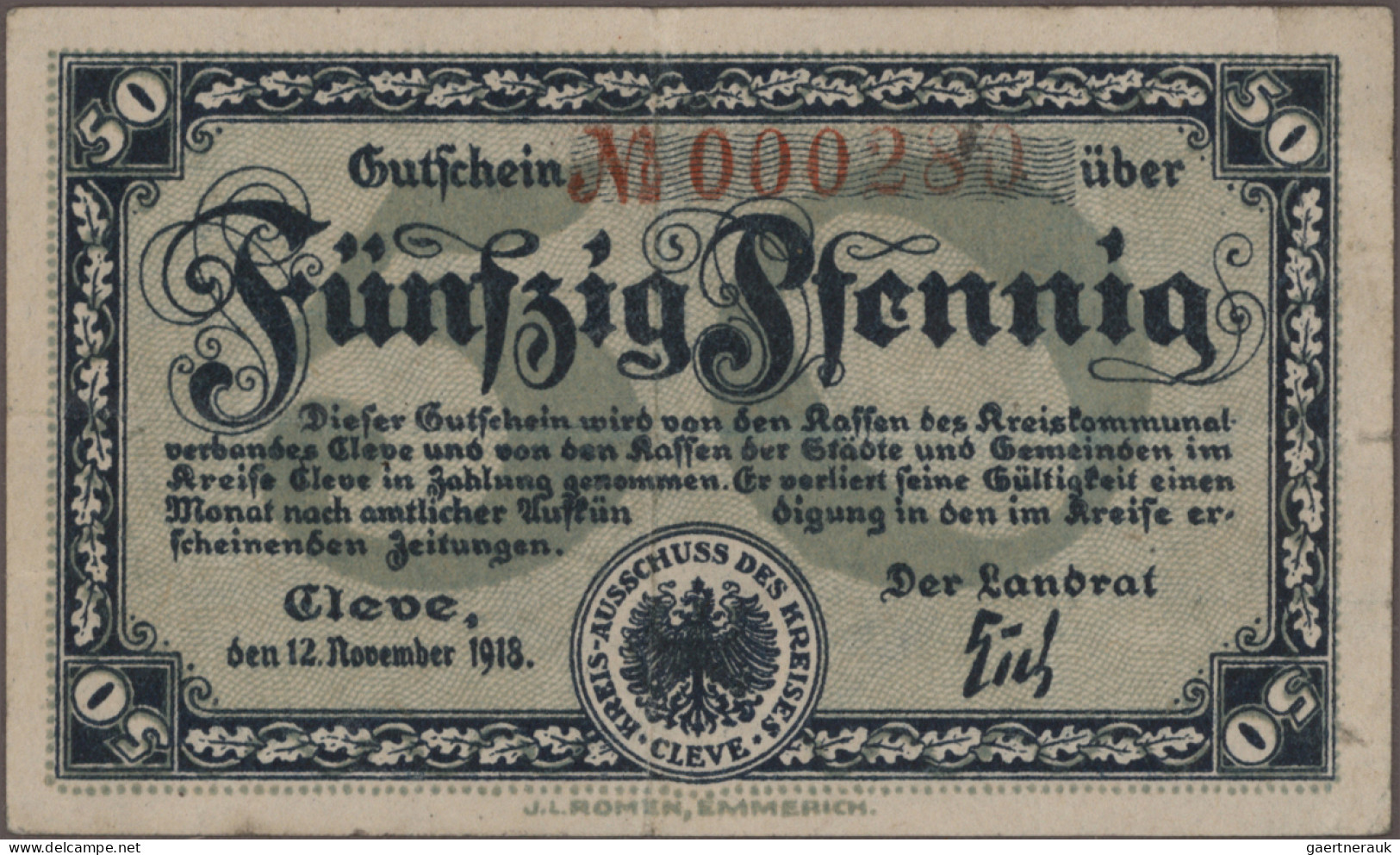 Deutschland - Notgeld: Kleingeldscheine Ohne Serienscheine, Sammlung Aus Den 60e - Andere & Zonder Classificatie