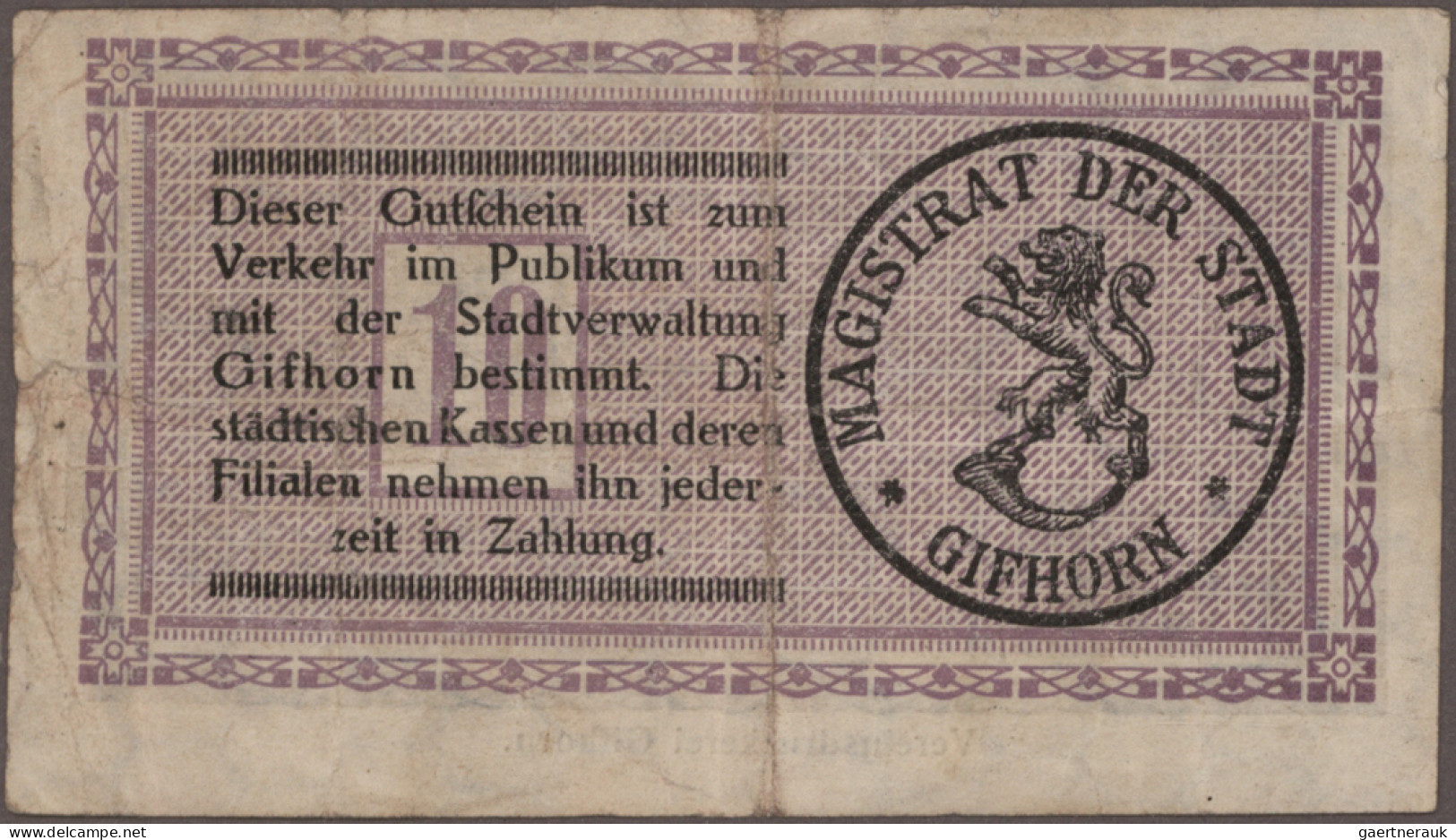 Deutschland - Notgeld: Kleingeldscheine ohne Serienscheine, Sammlung aus den 60e