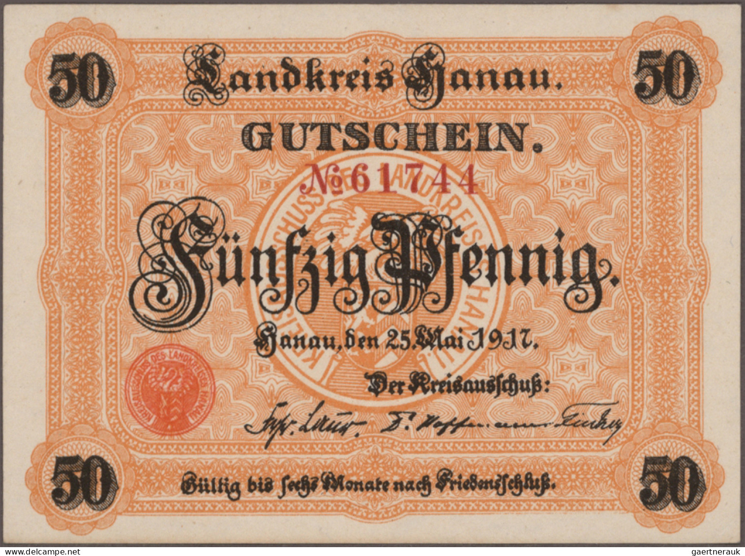 Deutschland - Notgeld: Kleingeldscheine ohne Serienscheine, Sammlung aus den 60e