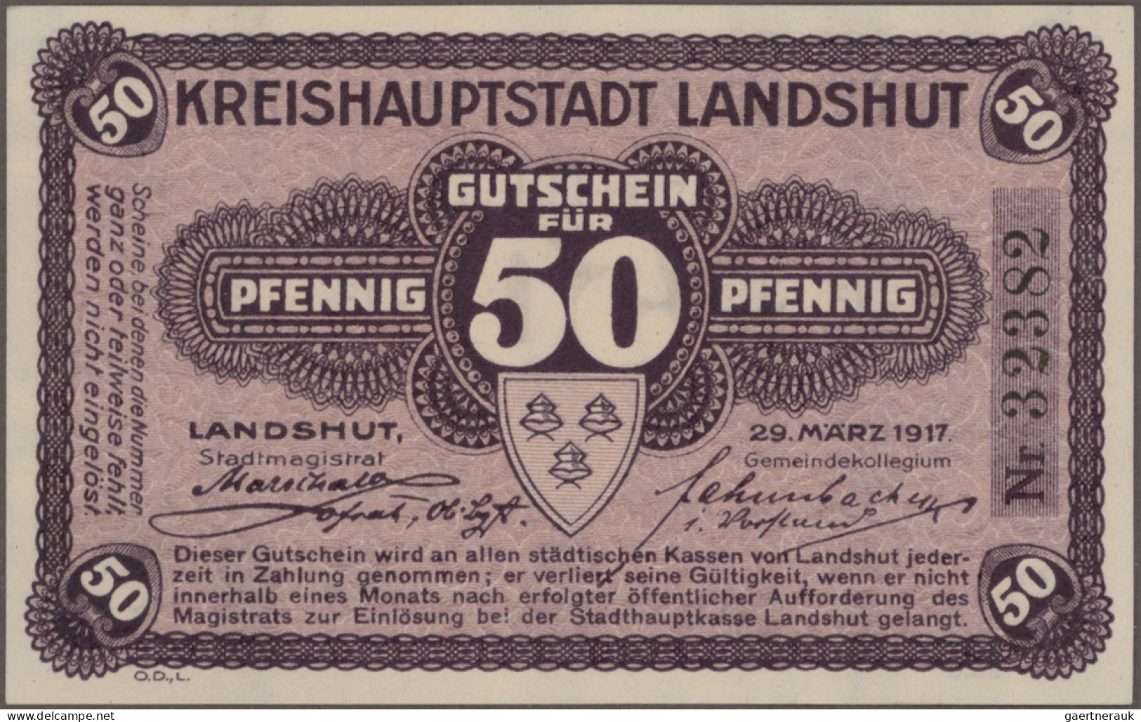 Deutschland - Notgeld: Kleingeldscheine ohne Serienscheine, Sammlung aus den 60e