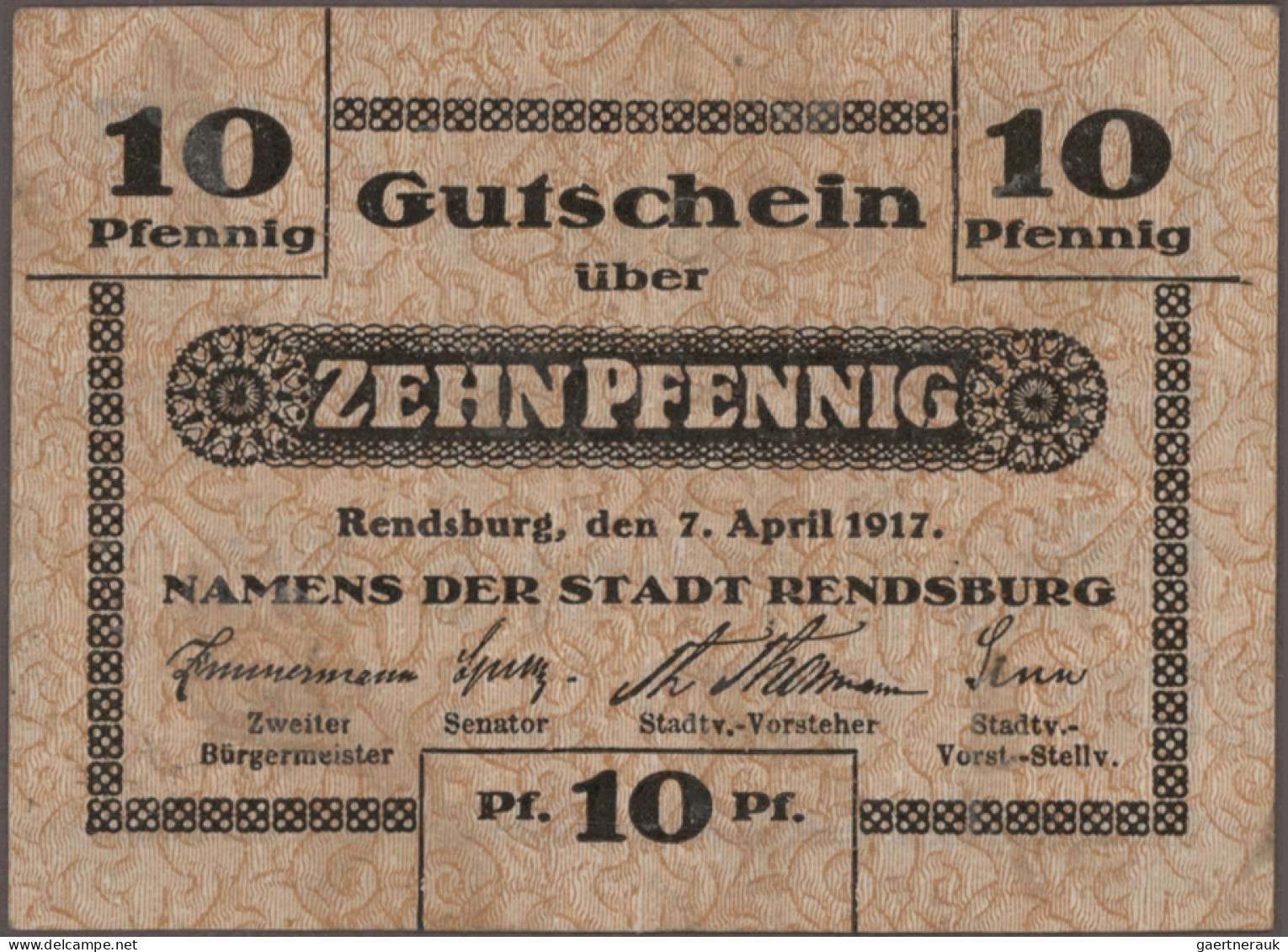 Deutschland - Notgeld: Kleingeldscheine ohne Serienscheine, Sammlung aus den 60e