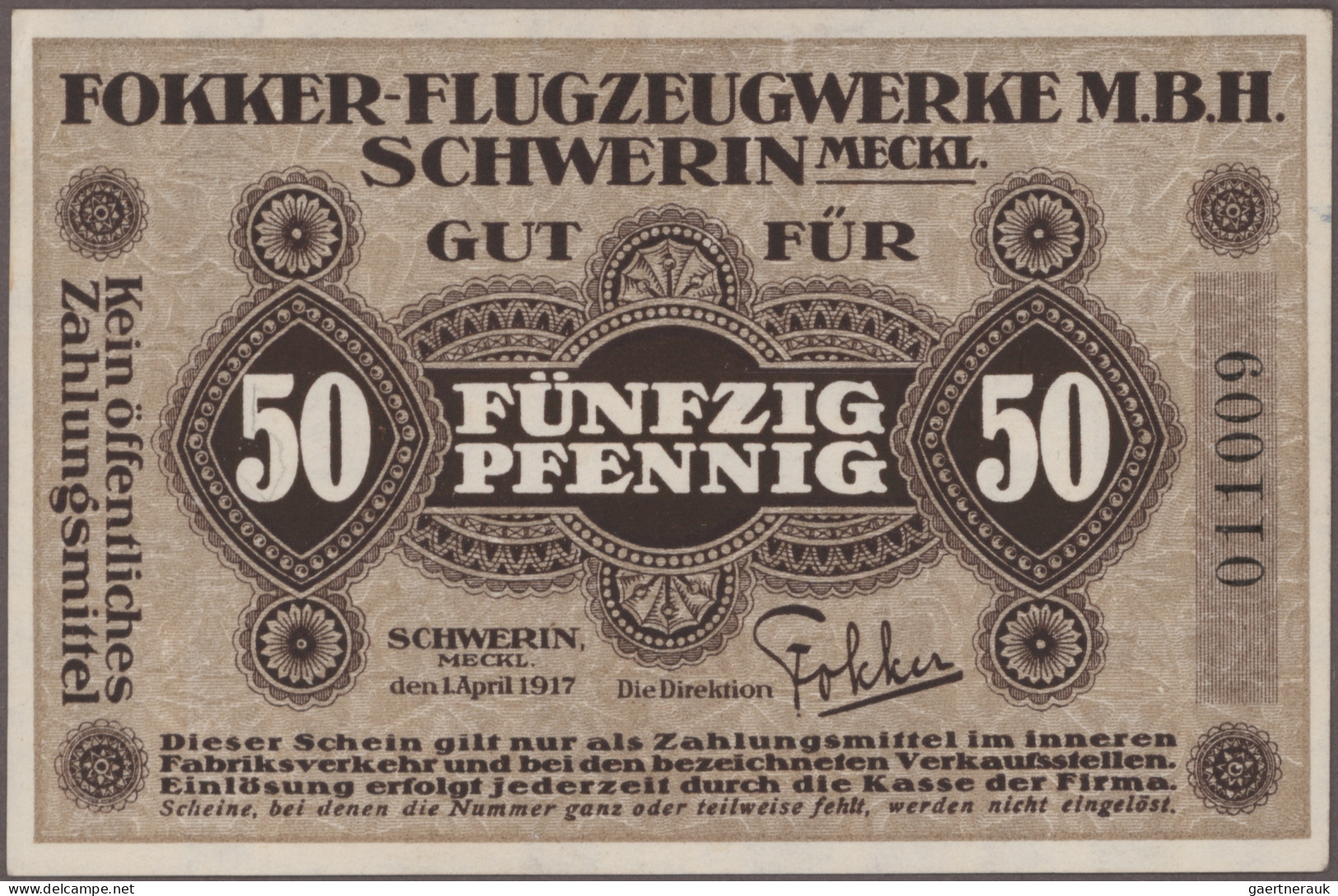 Deutschland - Notgeld: Kleingeldscheine, Zusammenstellung besserer Ausgaben mit