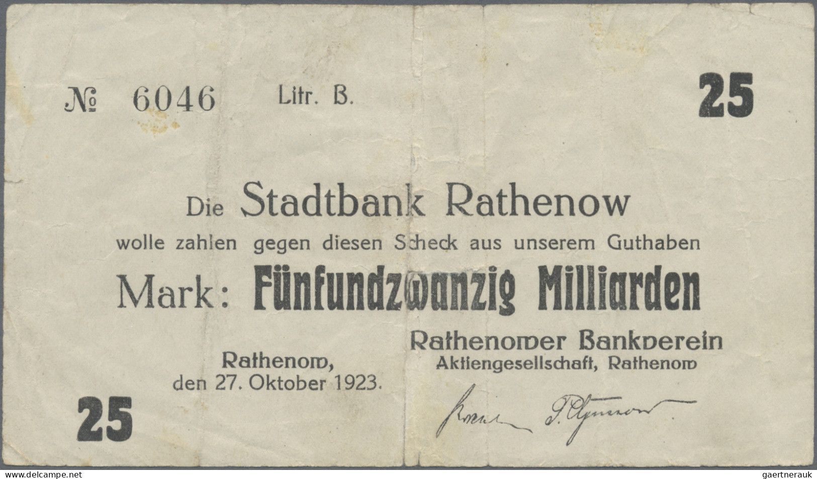 Deutschland - Notgeld: Notgeldlot Mit über 340 Scheinen, Dabei 1 X 1914, 29 Klei - Altri & Non Classificati