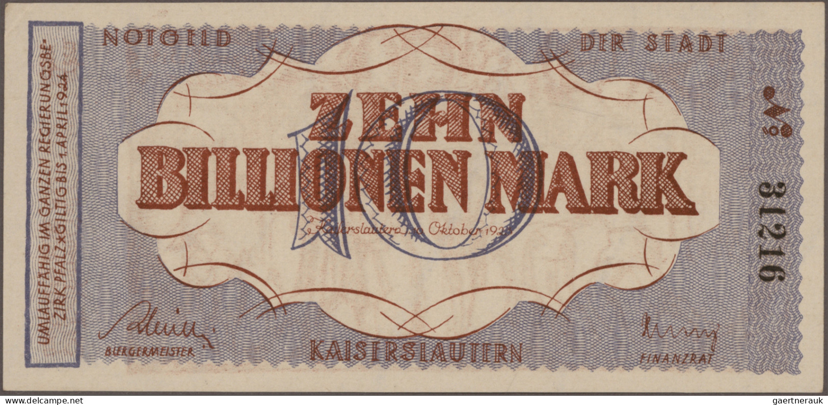 Deutschland - Notgeld: Schächtelein Mit über 170 Banknoten, Davon 135 Notgeldsch - Altri & Non Classificati