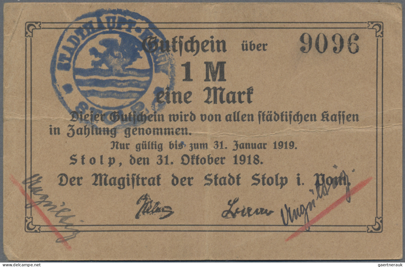 Deutschland - Notgeld: Großgeldscheine 1918, über 50 Scheine Aus Altsammlung In - Altri & Non Classificati