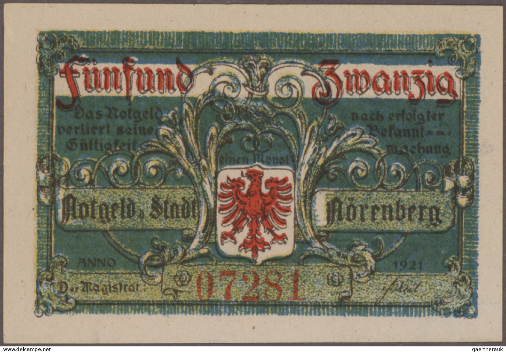 Deutschland - Notgeld - Ehemalige Ostgebiete: Nörenberg, Pommern, Sechs Bessere - Other & Unclassified