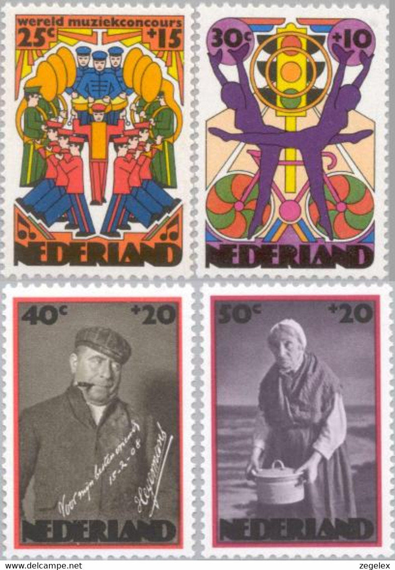 1974 Zomer 1046 - 1049 Postfris/MNH - Unused Stamps