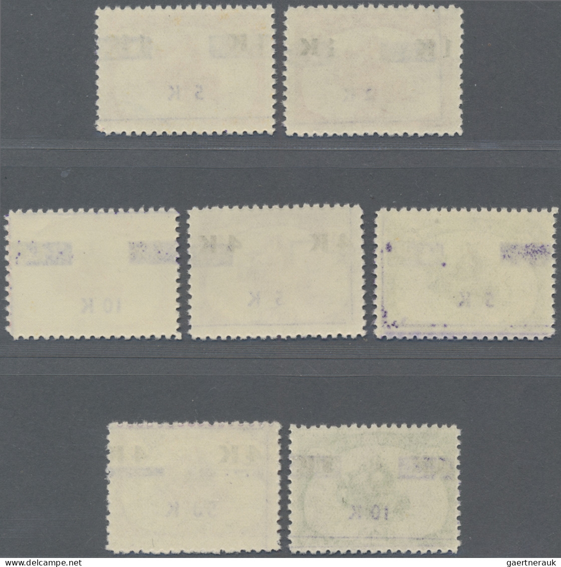 Belgian-Congo: 1970: Railway Parcel Stamps "Compagnie Du Chemin De Fer Du Bas-Co - Altri & Non Classificati