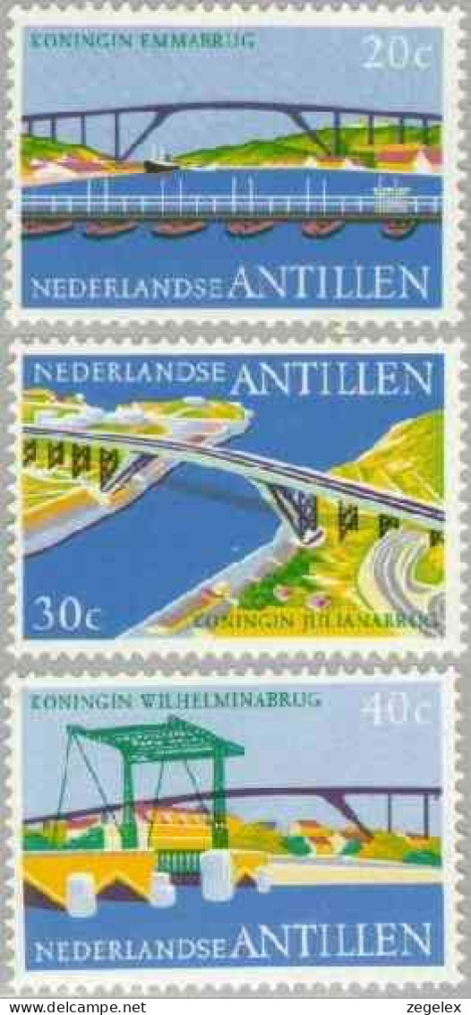 Ned Antillen 1975 Bridges NVPH 500, MNH** Postfris - Niederländische Antillen, Curaçao, Aruba