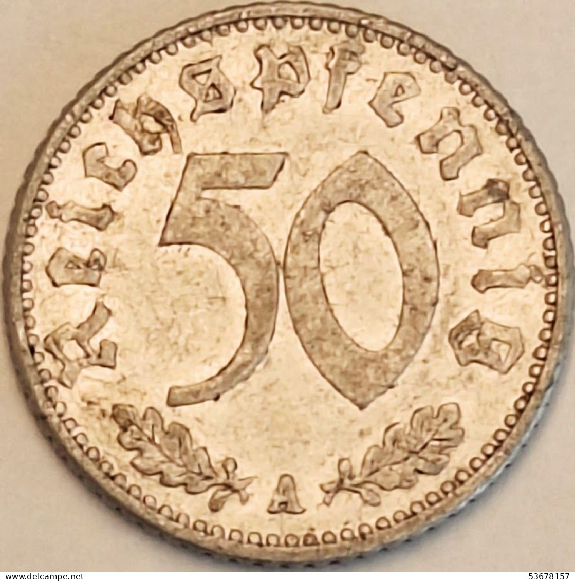 Germany Third Reich - 50 Reichspfennig 1941 A, KM# 96 (#4443) - Sonstige – Europa
