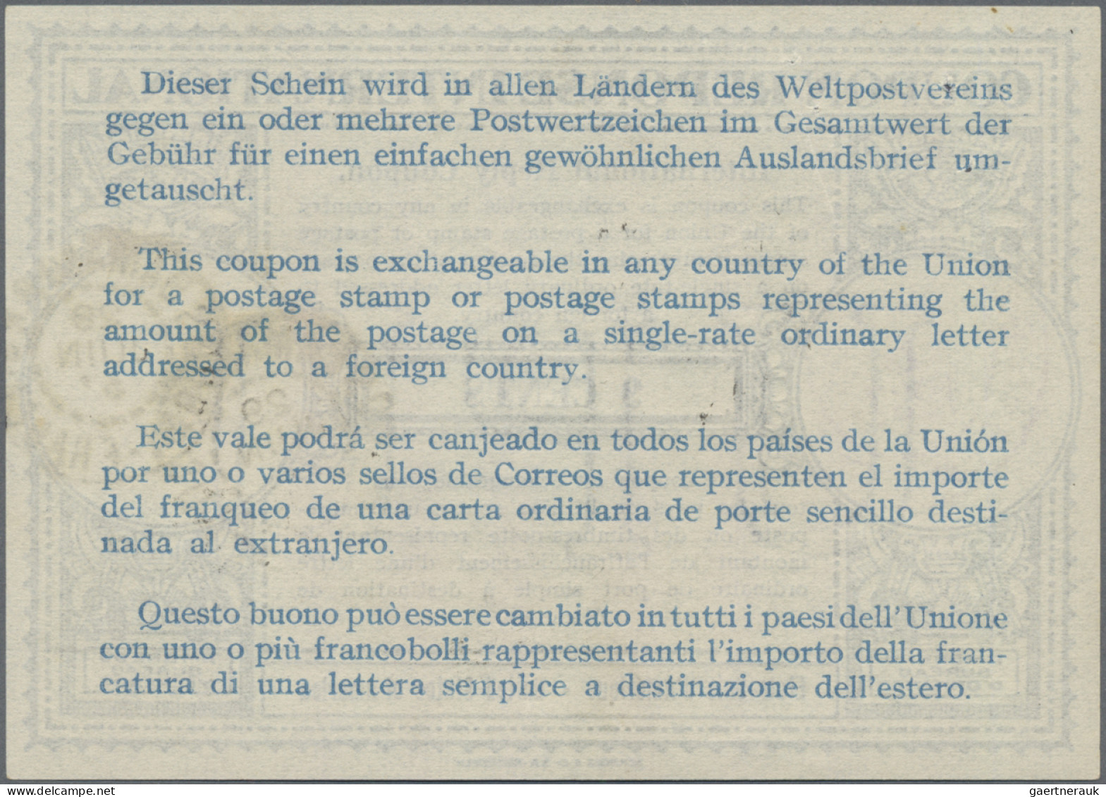 French Sudan: 1935/37 Two USA Intern. Reply Coupons Used In French Sudan/Mali, W - Autres & Non Classés