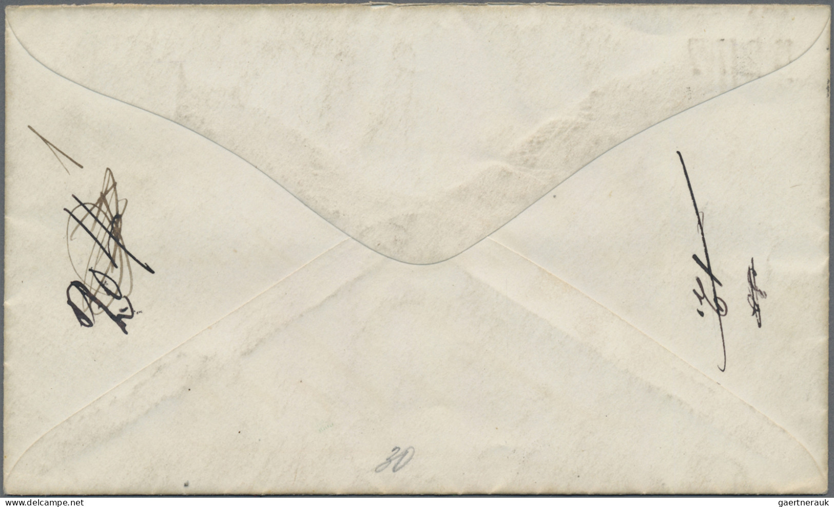 Mexico - Postal Stationary: 1877/82, Envelopes, Three Used Copies With District - Mexico