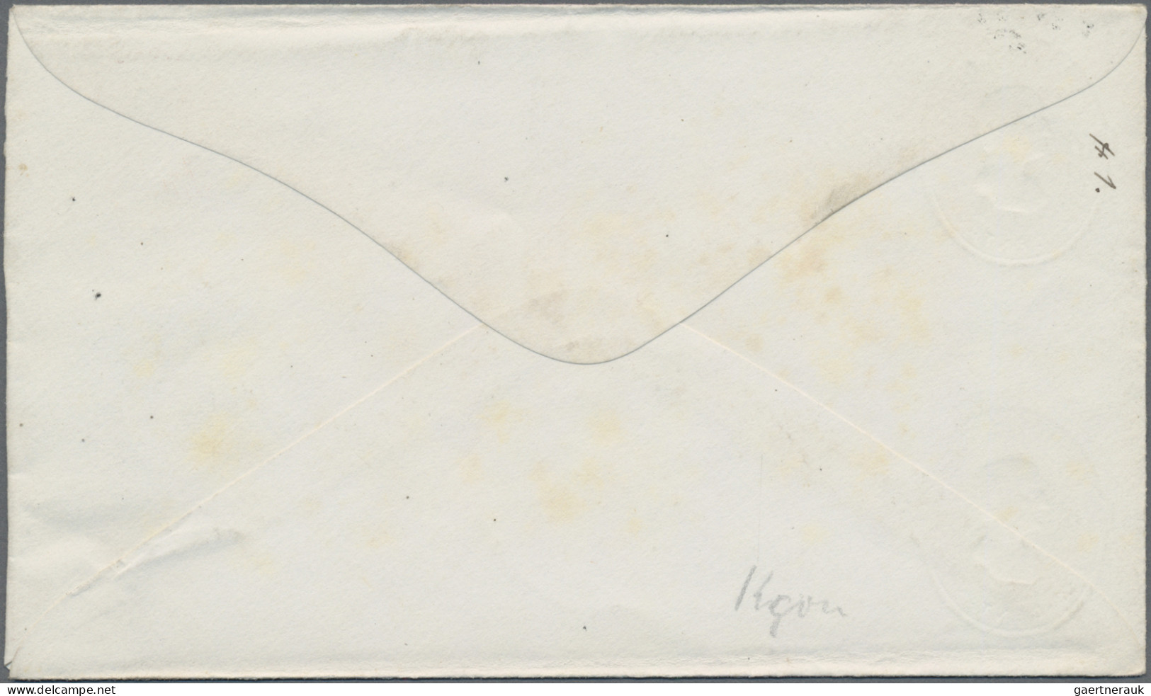 Mexico - Postal Stationary: 1882/83, Envelope 5 C. Brownish Violet, Unissued. An - México